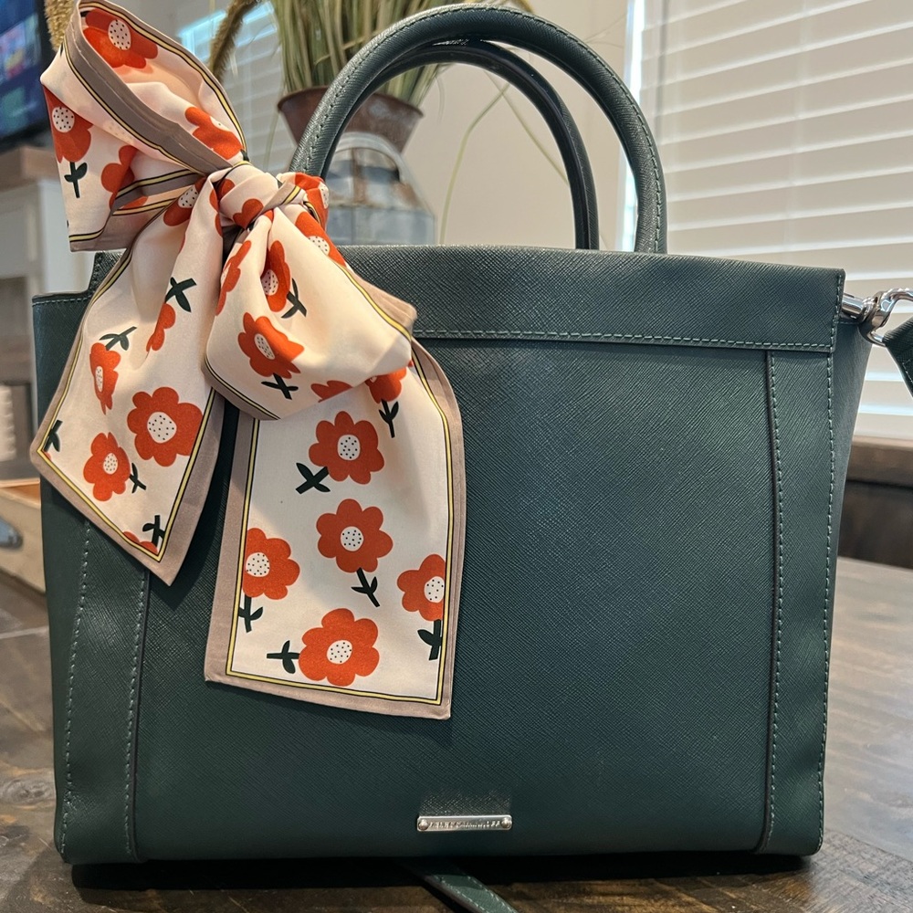 Rebecca Minkoff - Crossbody & Shoulder Straps - with Floral Scarf